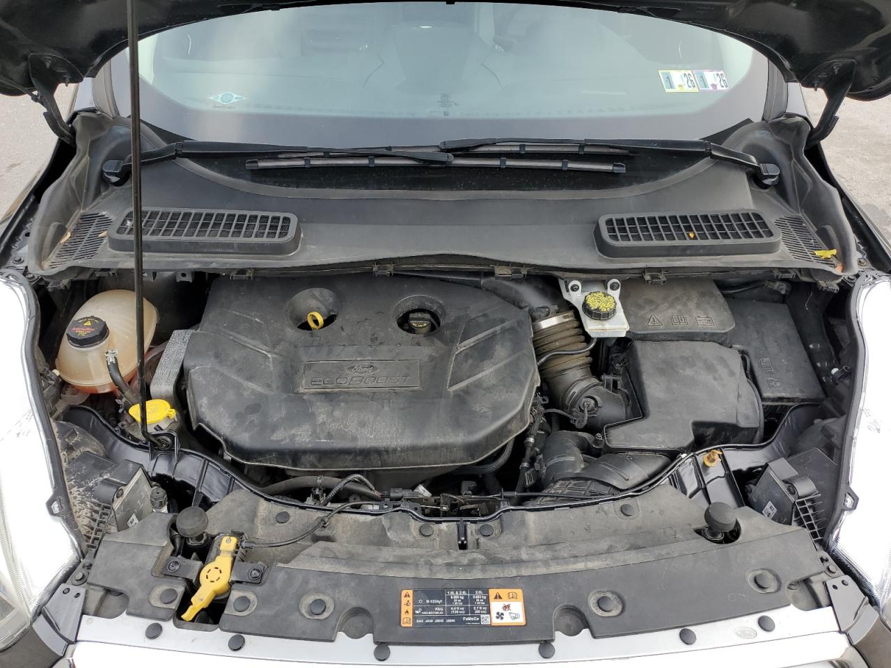 2017 Ford Escape Titanium VIN: 1FMCU9J90HUE65820 Lot: 90631635