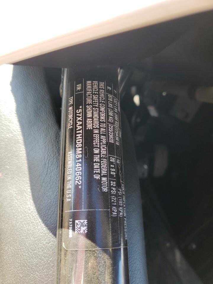 2021 Polaris Slingshot S With Technology Package VIN: 57XAATHD8M8140662 Lot: 91039465