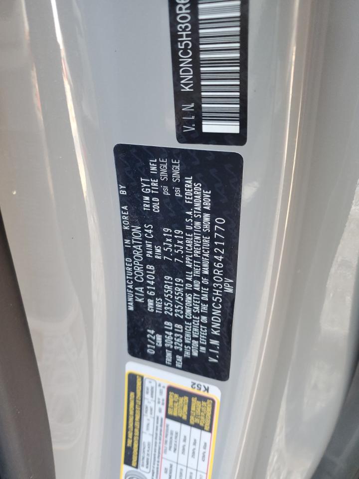 2024 Kia Carnival Ex VIN: KNDNC5H30R6421770 Lot: 92419765