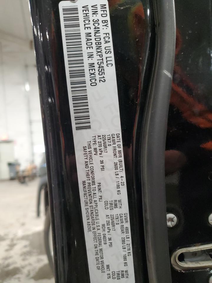 2023 Jeep Compass Latitude VIN: 3C4NJDBNXPT545512 Lot: 89620175