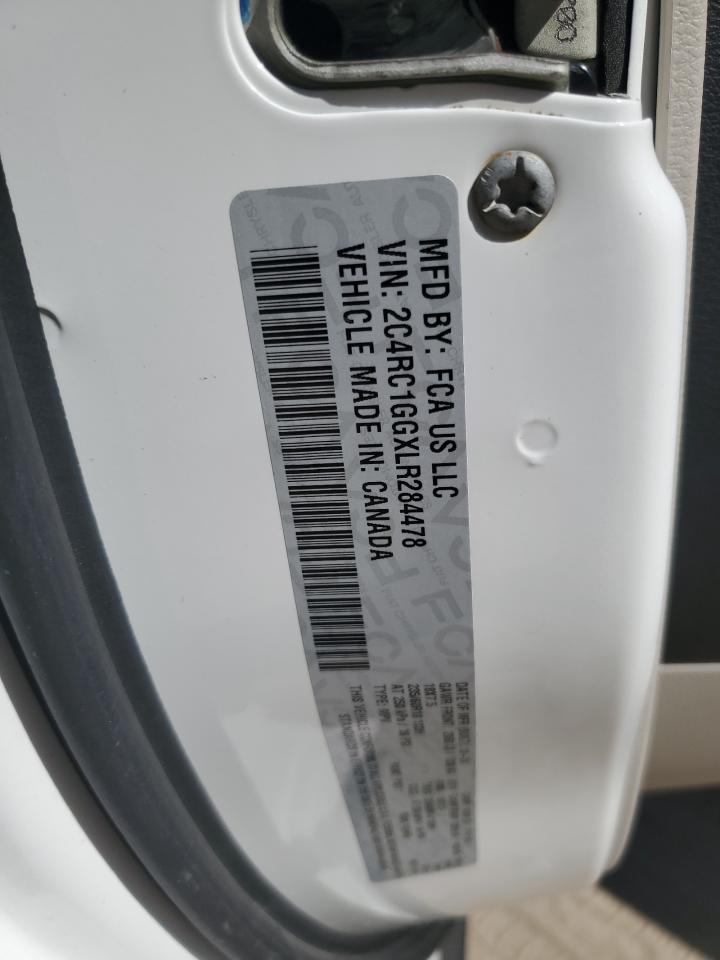 2020 Chrysler Pacifica Limited VIN: 2C4RC1GGXLR284478 Lot: 91386045