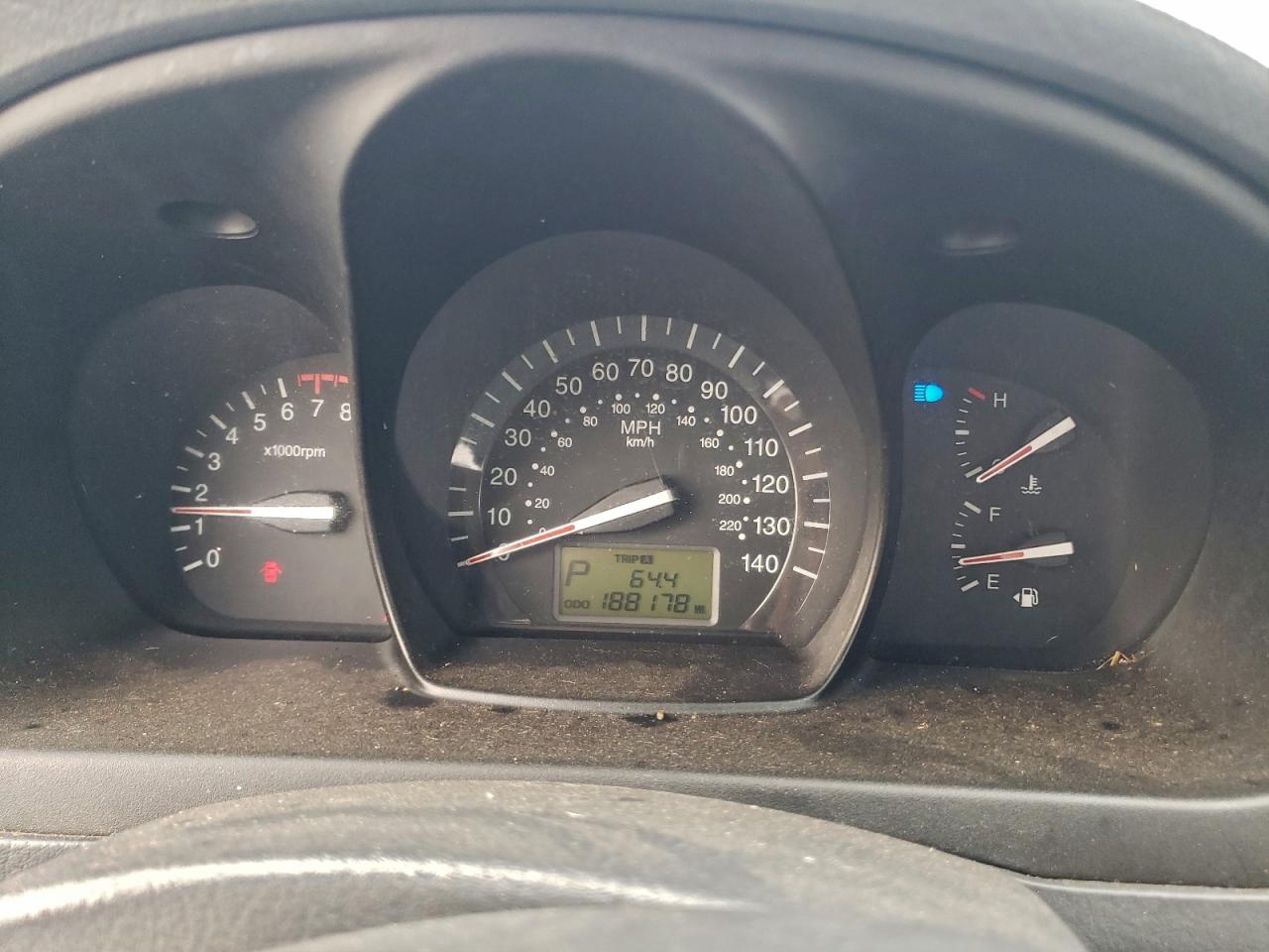 2008 Kia Spectra Ex VIN: KNAFE121785491850 Lot: 93667185