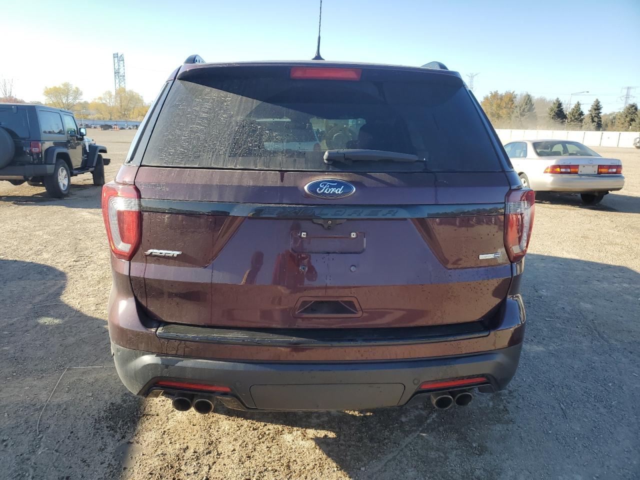 2018 Ford Explorer Sport VIN: 1FM5K8GTXJGC82201 Lot: 91509785