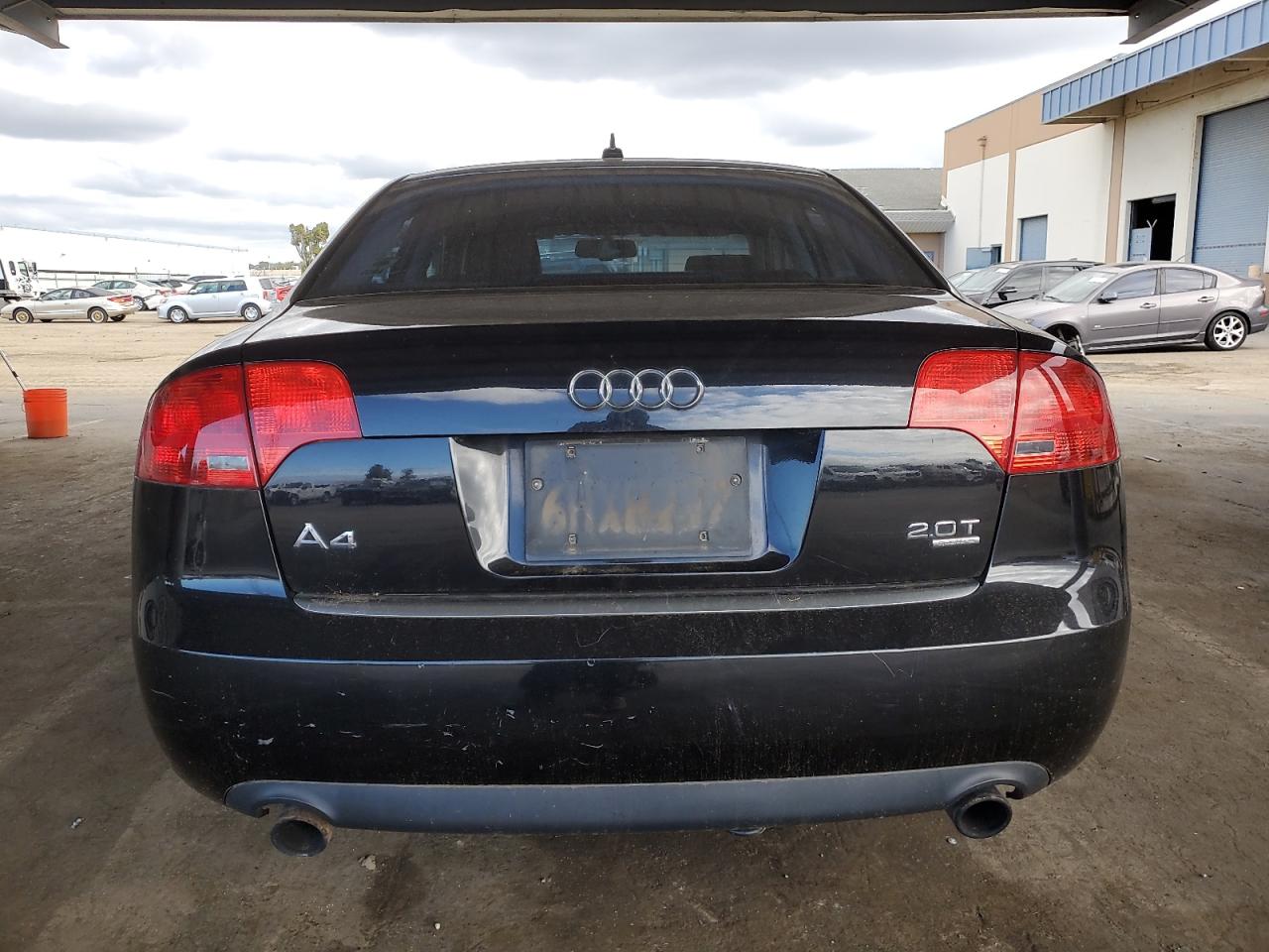 2007 Audi A4 2.0T Quattro VIN: WAUDF78E47A086732 Lot: 93451775