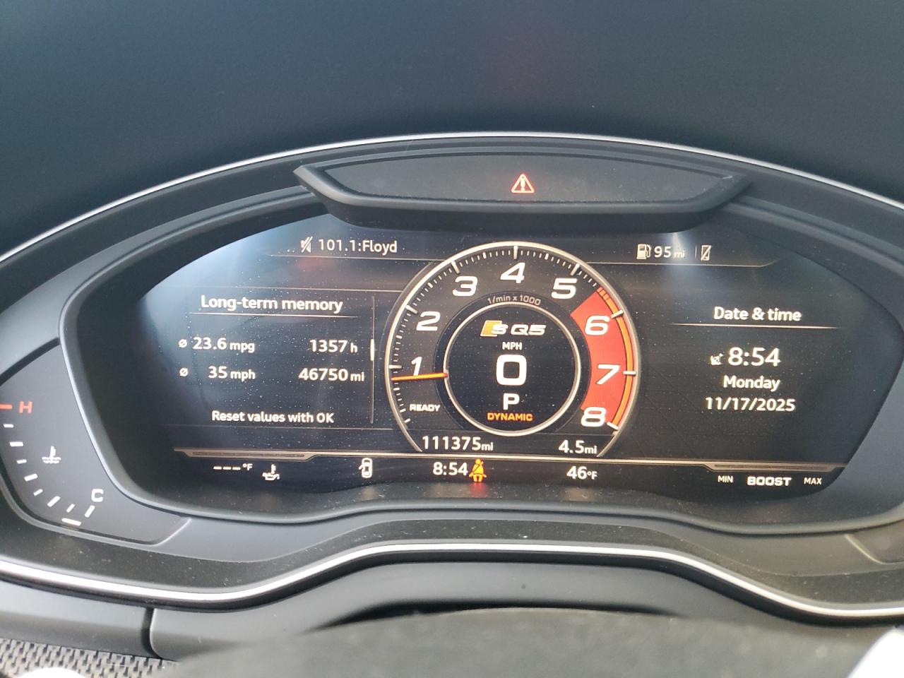 2018 Audi Sq5 Prestige VIN: WA1C4AFY6J2196272 Lot: 93095235