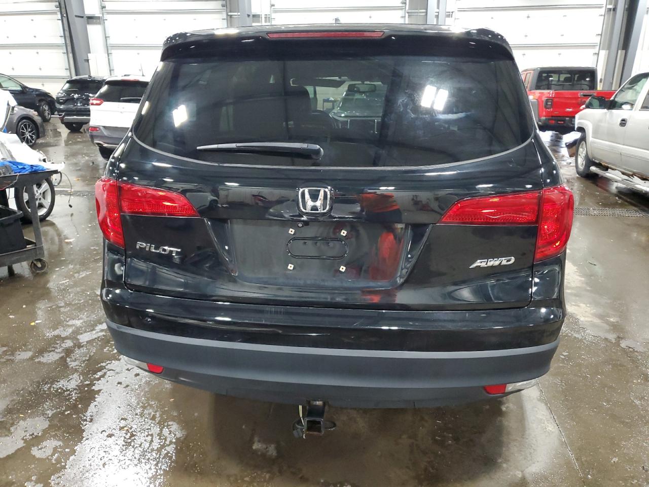 2017 Honda Pilot Exl VIN: 5FNYF6H59HB093683 Lot: 91787335