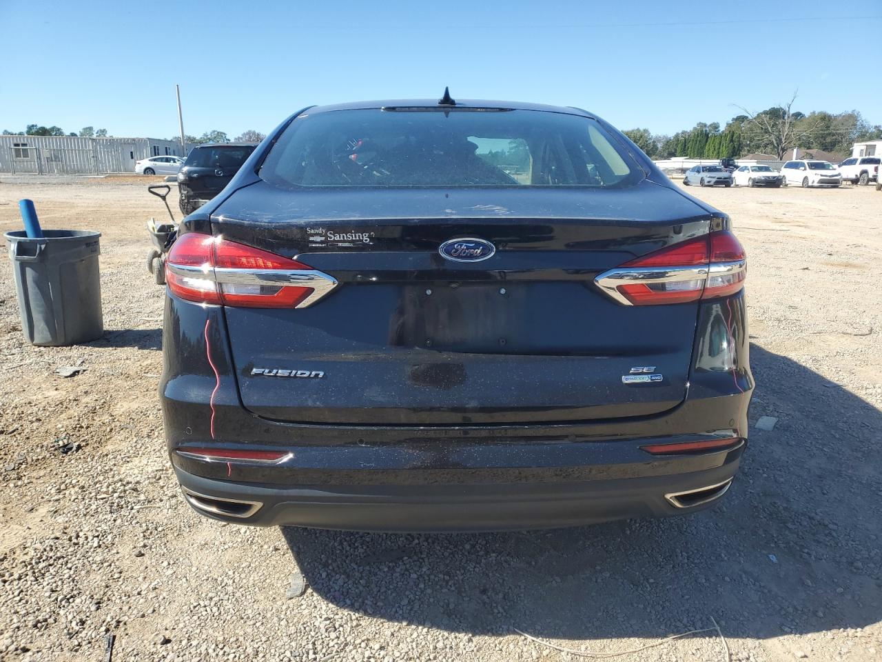 2020 Ford Fusion Se VIN: 3FA6P0T9XLR236519 Lot: 86825215