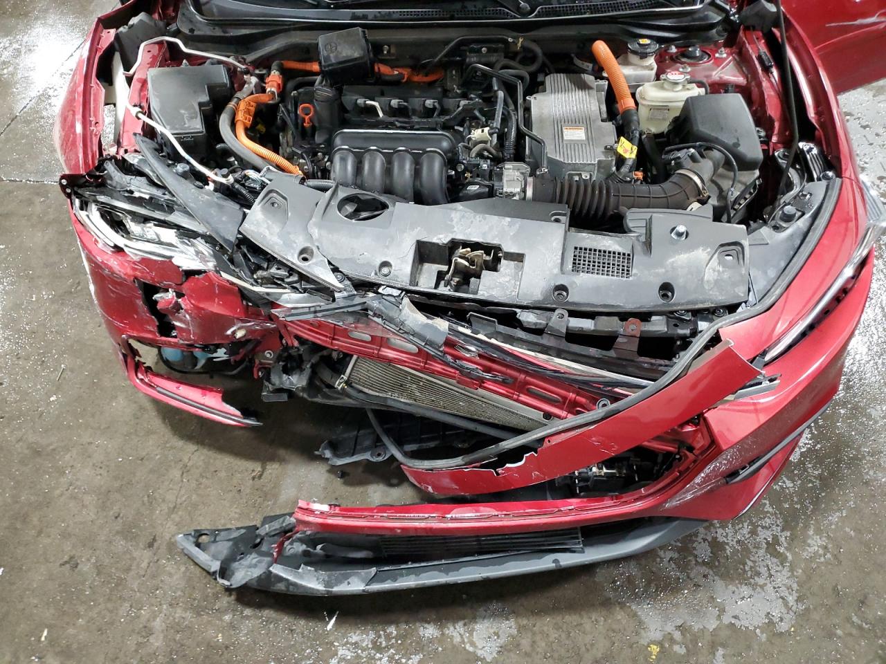 2021 Honda Insight Touring VIN: 19XZE4F92ME009592 Lot: 91475825