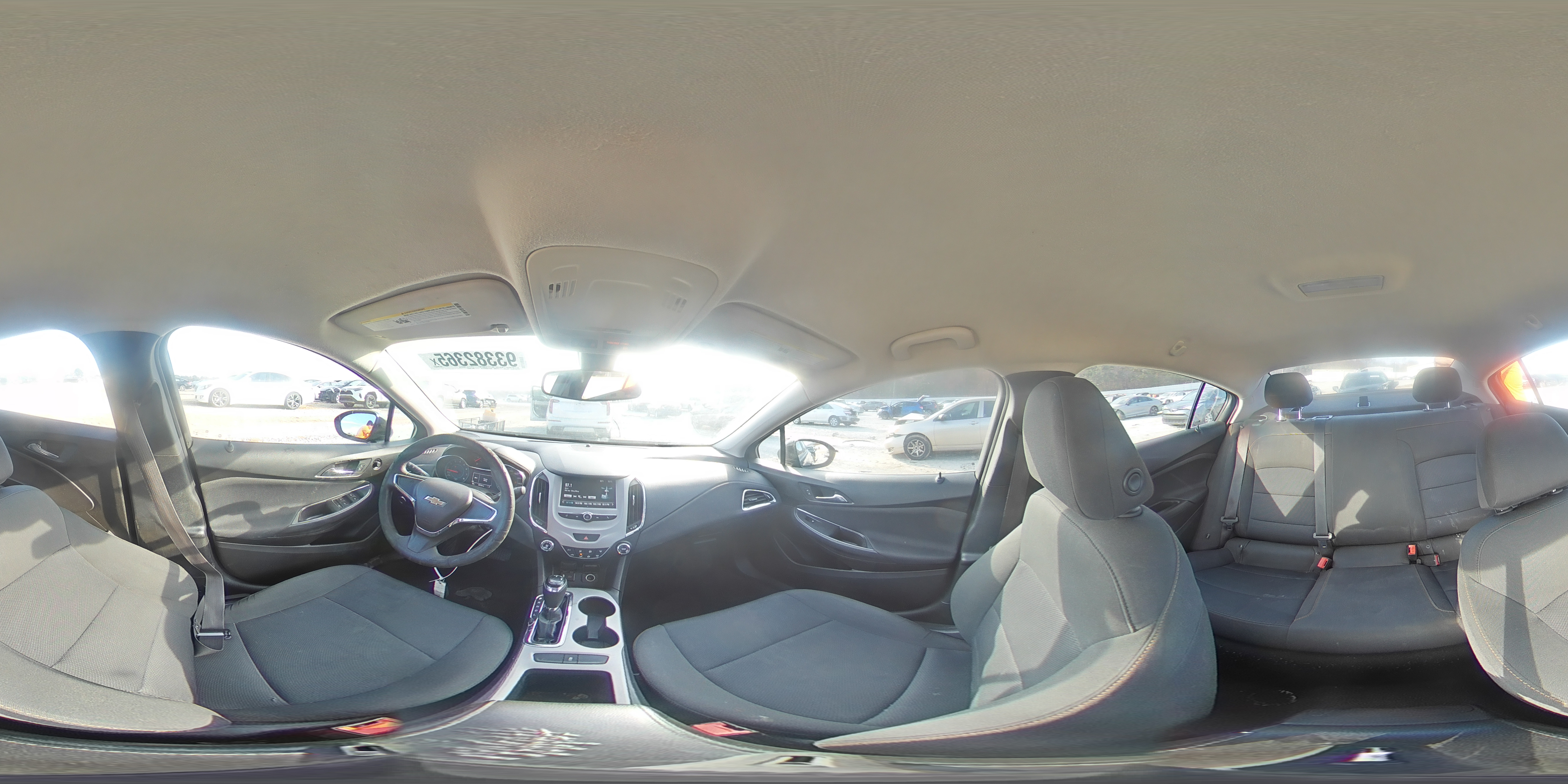 2017 Chevrolet Cruze Ls VIN: 1G1BC5SMXH7280843 Lot: 93382365