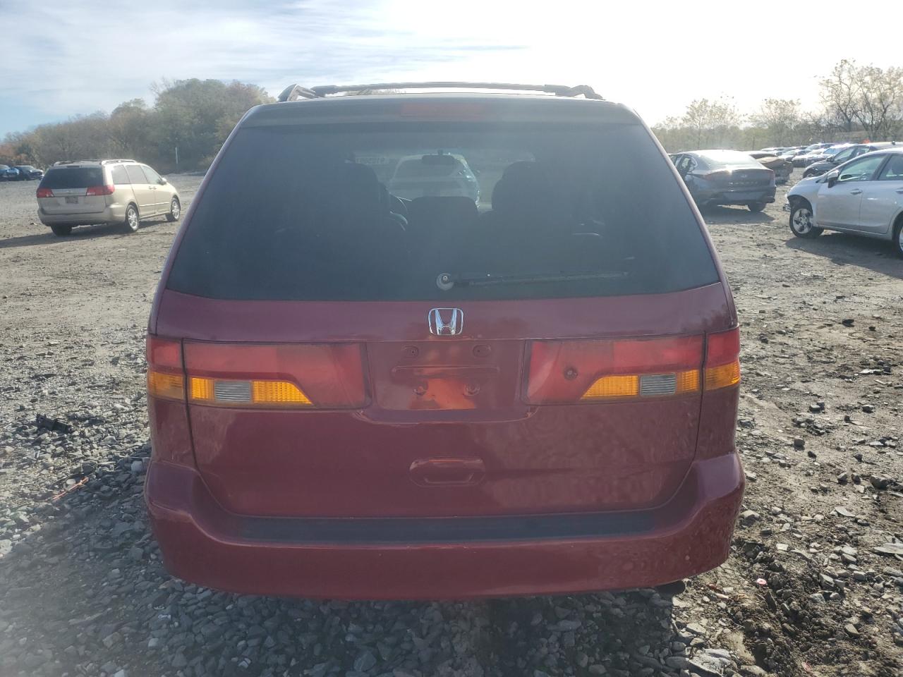 2002 Honda Odyssey Exl VIN: 2HKRL18042H548906 Lot: 91050075