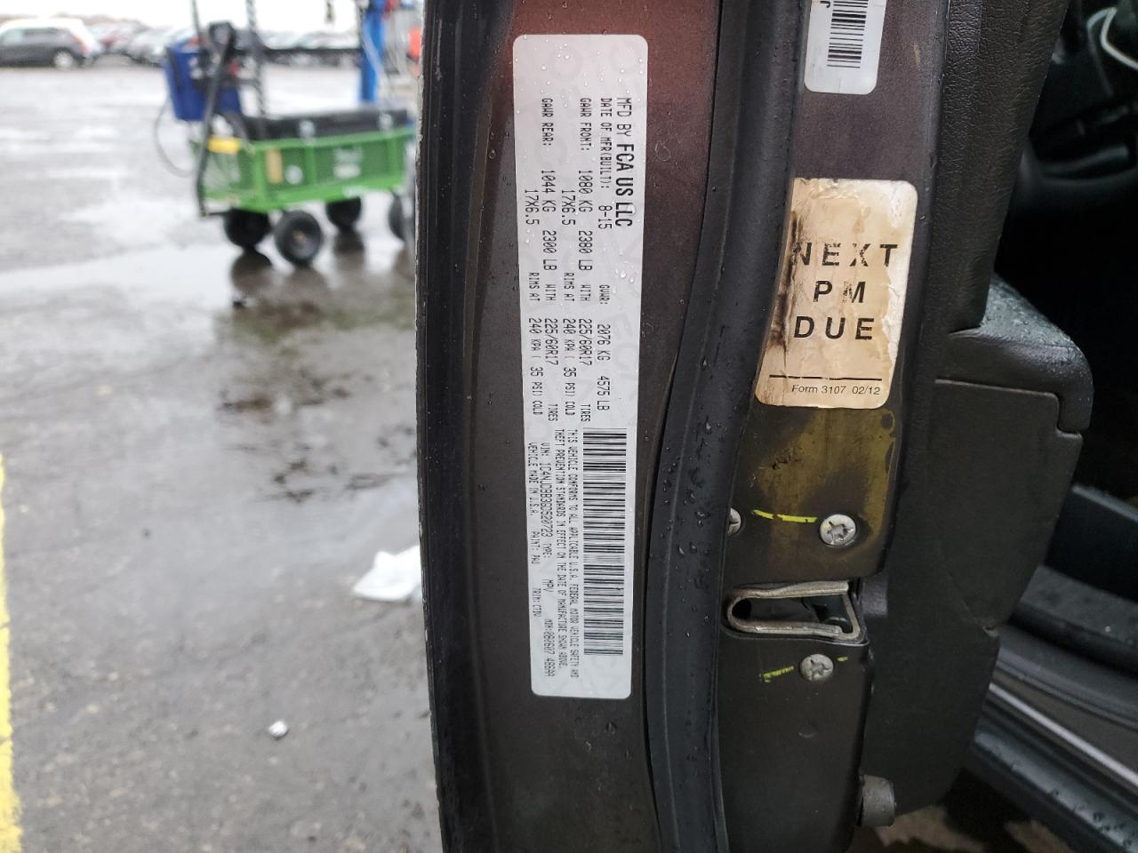 2016 Jeep Compass Sport VIN: 1C4NJDBB3GD520723 Lot: 91483615