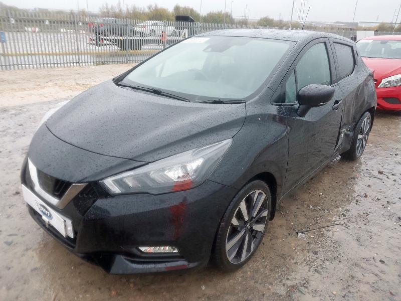 2022 NISSAN MICRA 1.0 IG-T 92 TEKNA 5DR for sale at Copart CORBY