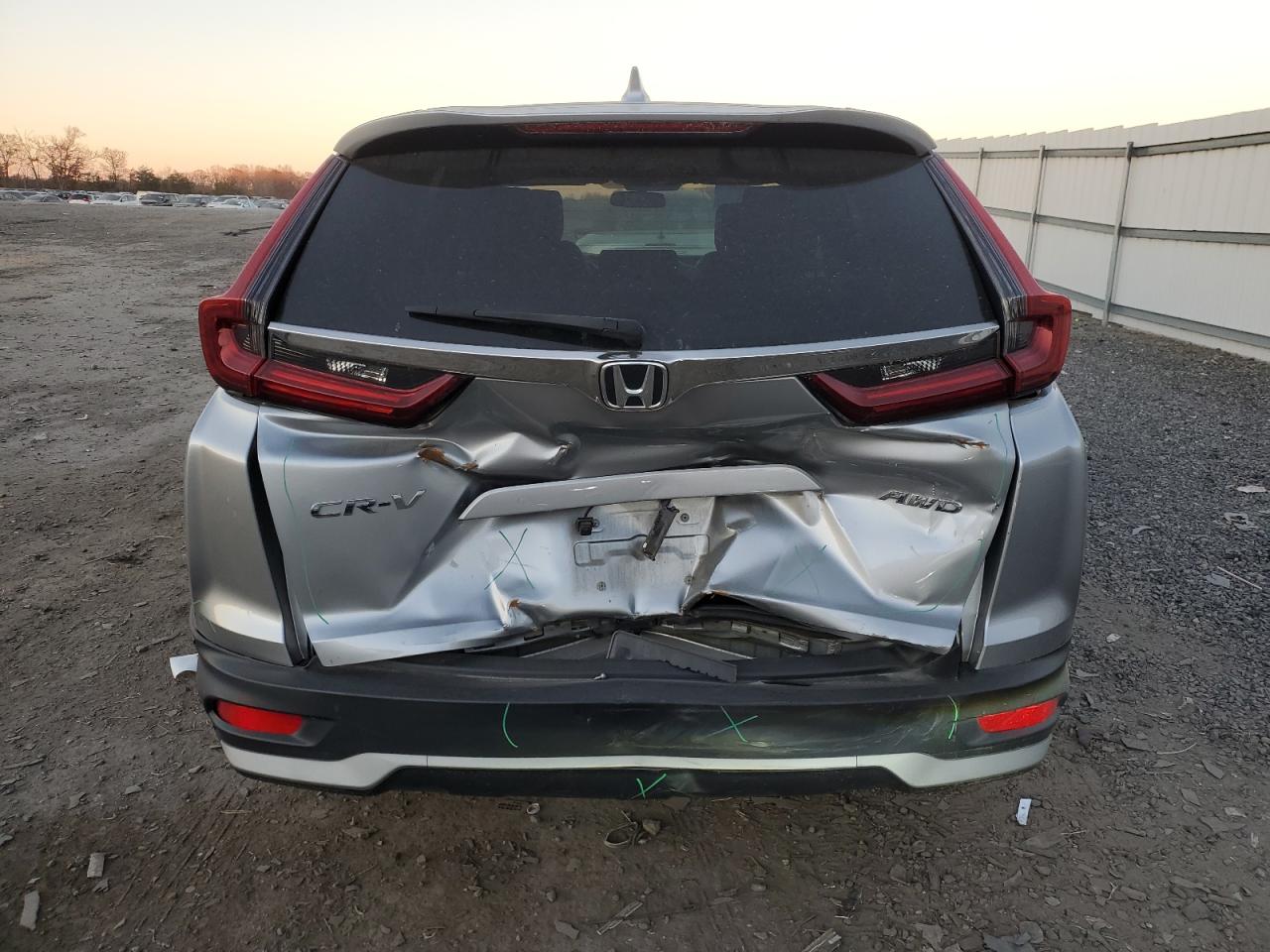 2022 Honda Cr-V Ex VIN: 2HKRW2H50NH608015 Lot: 92266475