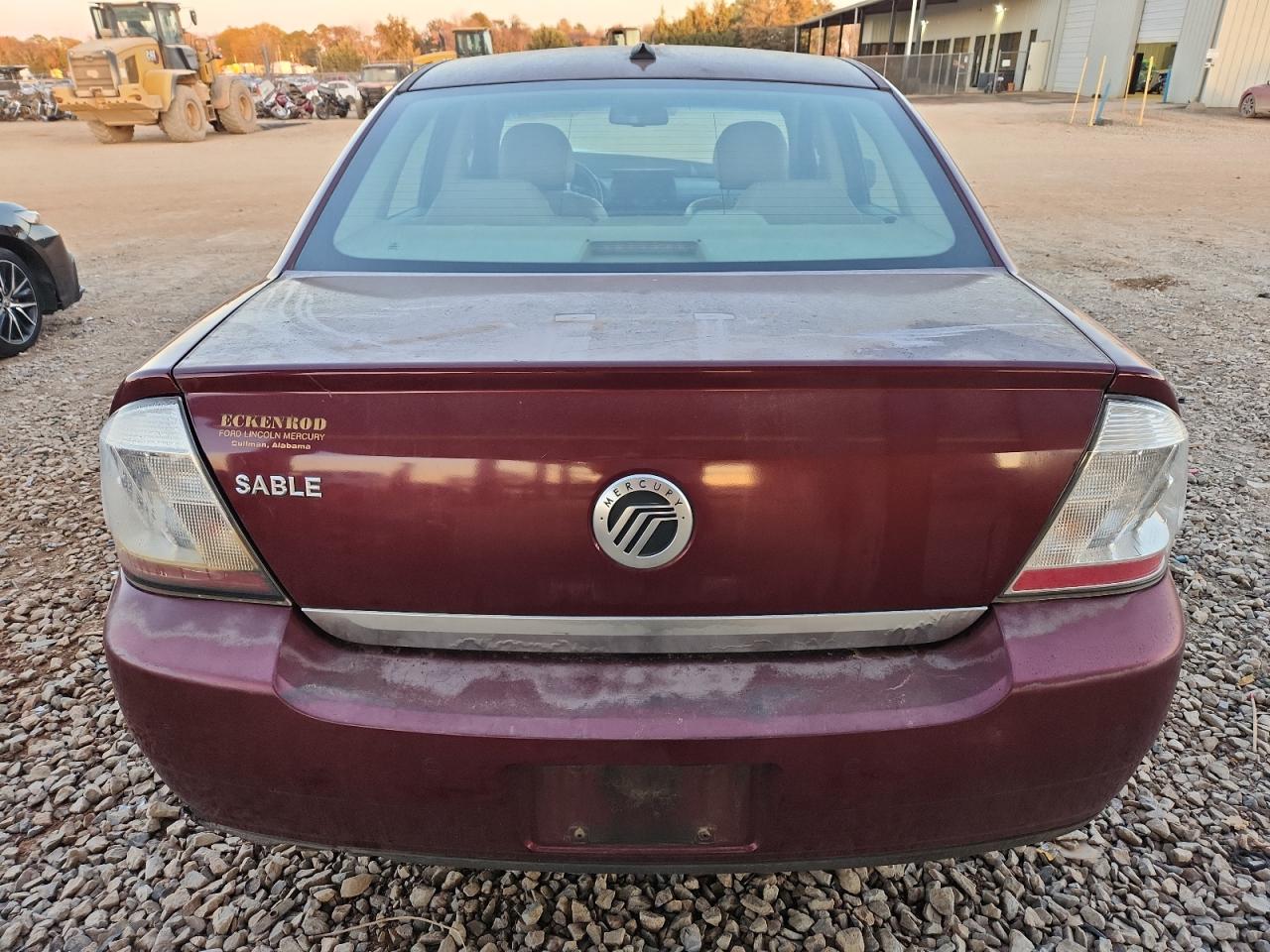 2008 Mercury Sable Luxury VIN: 1MEHM40W48G607832 Lot: 92503885