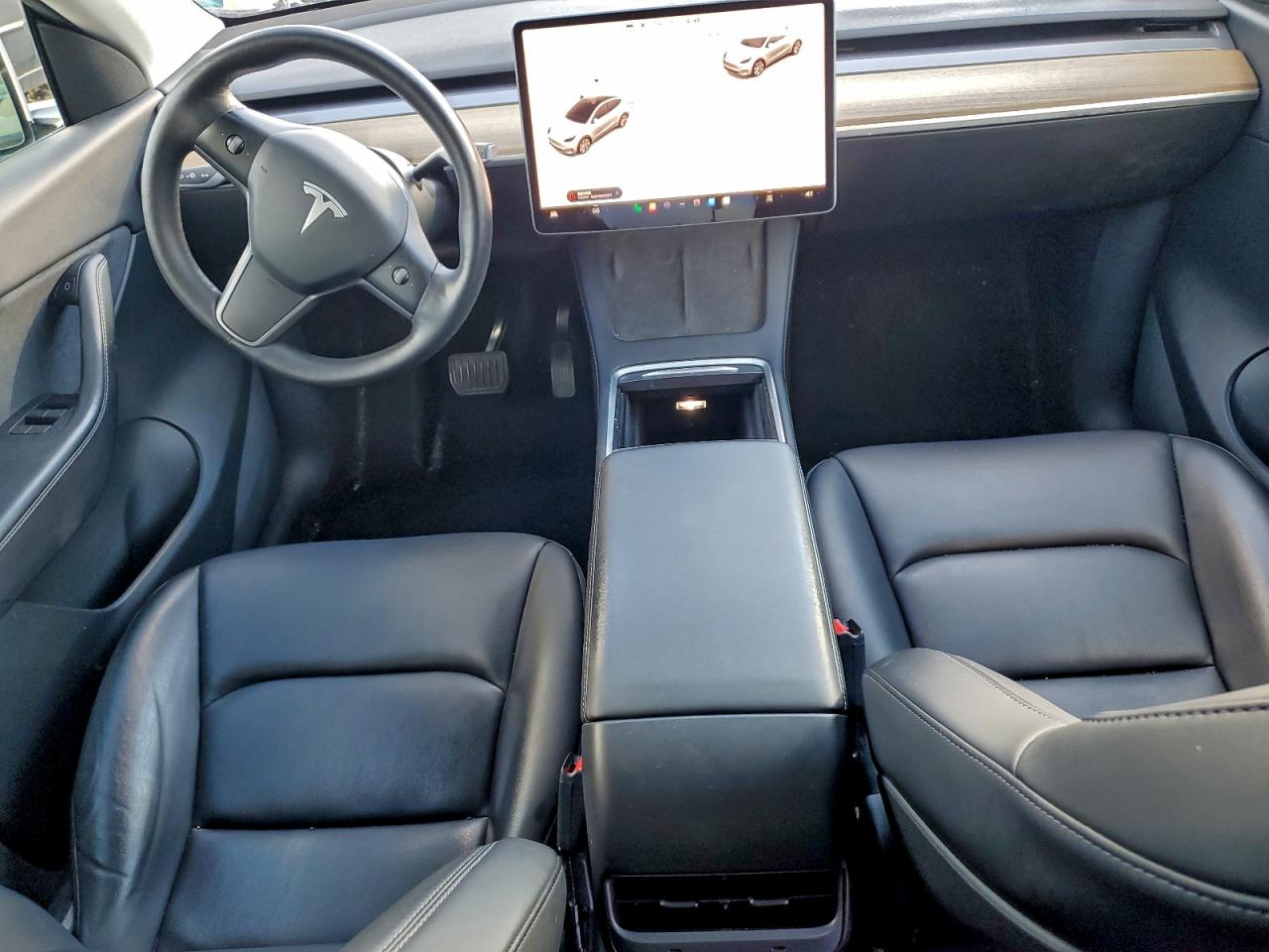 2022 Tesla Model Y VIN: 7SAYGAEE7NF383438 Lot: 91482665