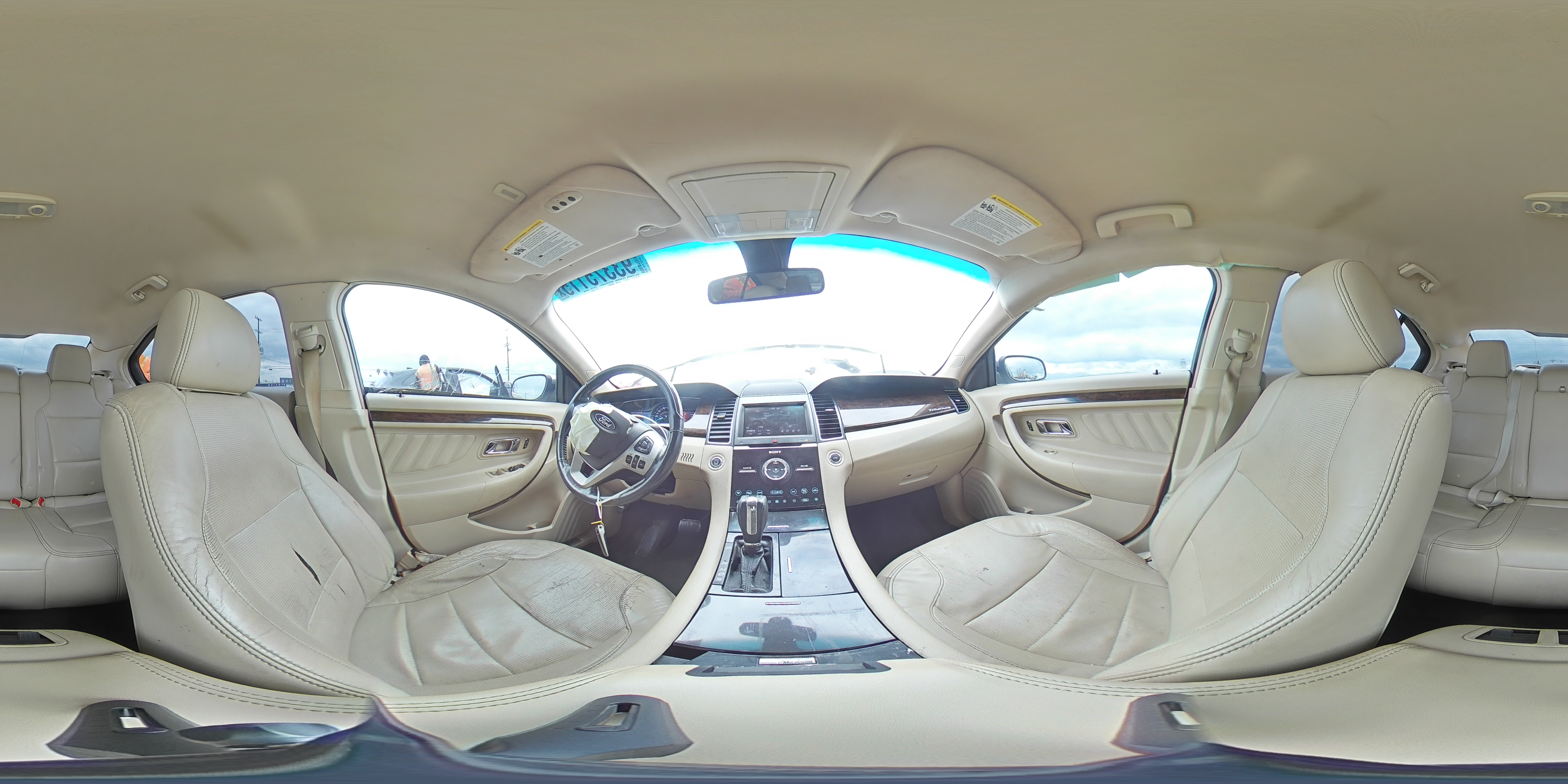 2013 Ford Taurus Limited VIN: 1FAHP2F87DG208581 Lot: 93375115