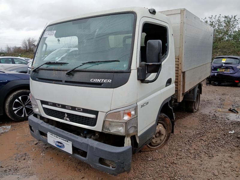 2010 MITSUBISHI FUSO CANTER CHASSIS CAB for sale at Copart BRISTOL
