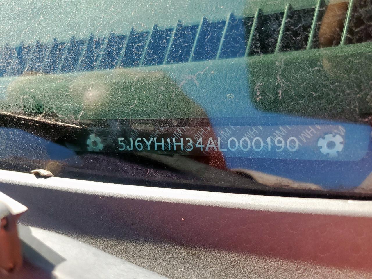 2010 Honda Element Lx VIN: 5J6YH1H34AL000190 Lot: 91449385