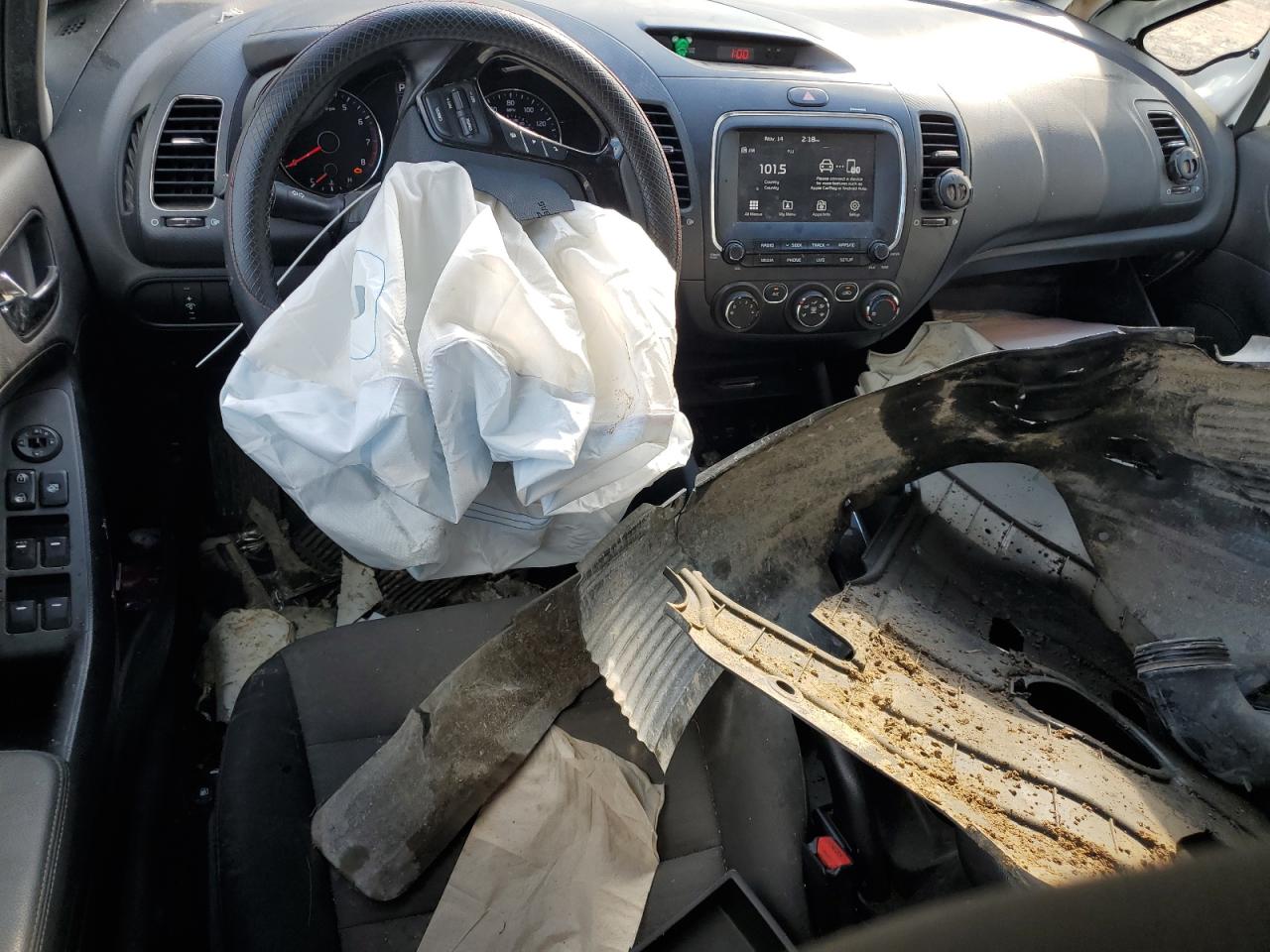 2017 Kia Forte Lx VIN: 3KPFL4A71HE035170 Lot: 92956465