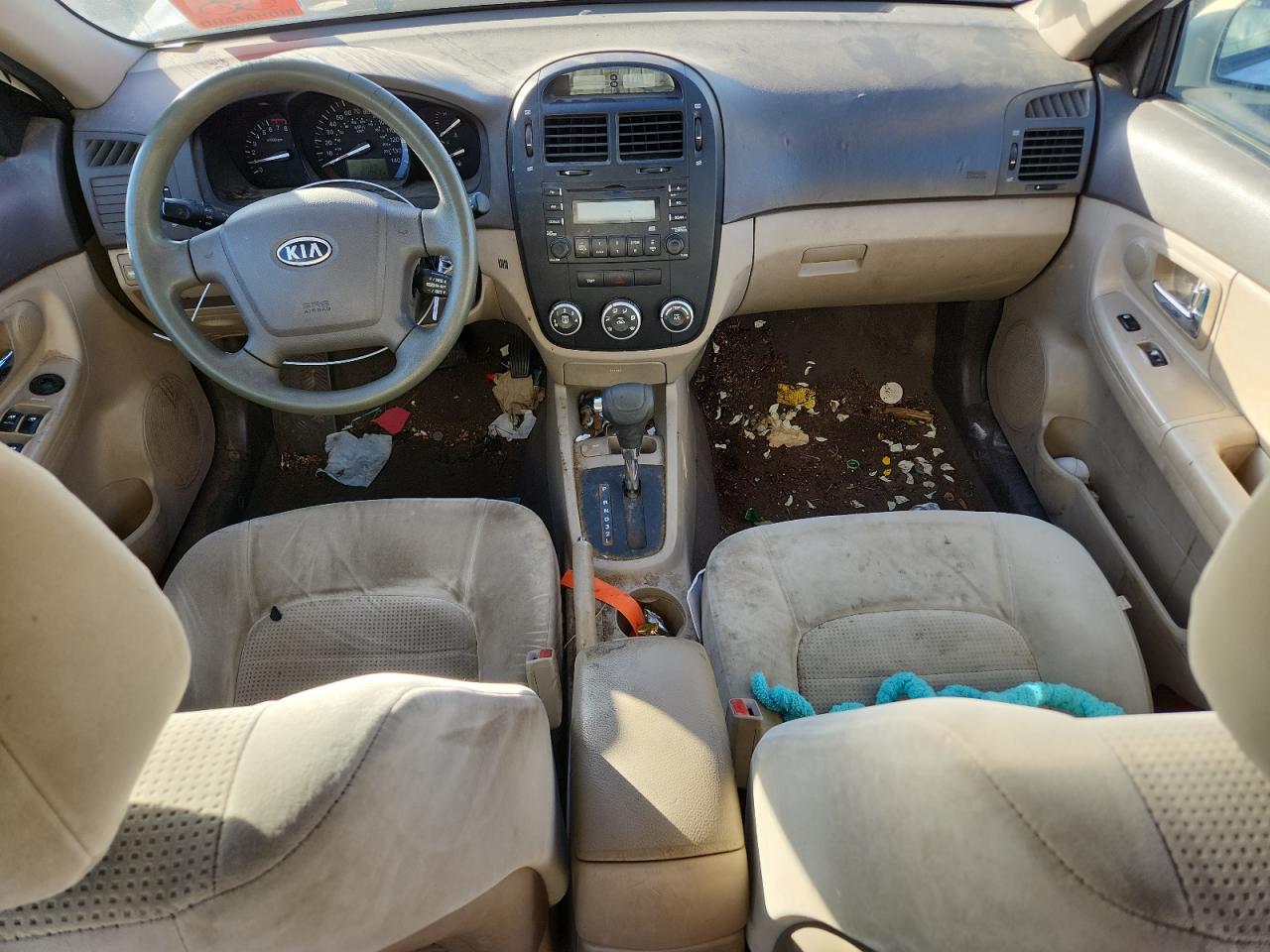 2009 Kia Spectra Ex VIN: KNAFE222295646899 Lot: 93150755