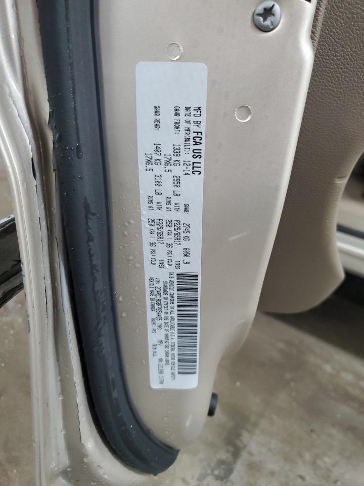 2015 Chrysler Town & Country Touring VIN: 2C4RC1BG8FR654435 Lot: 91789705