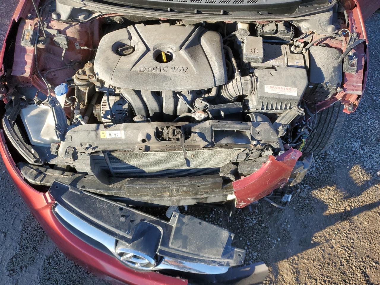 2013 Hyundai Elantra Gls VIN: 5NPDH4AE1DH364190 Lot: 91022715