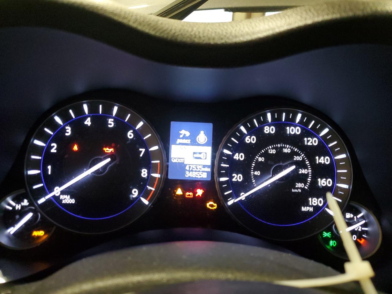 2019 Infiniti Q70 3.7 Luxe VIN: JN1BY1AR3KM580010 Lot: 91108145