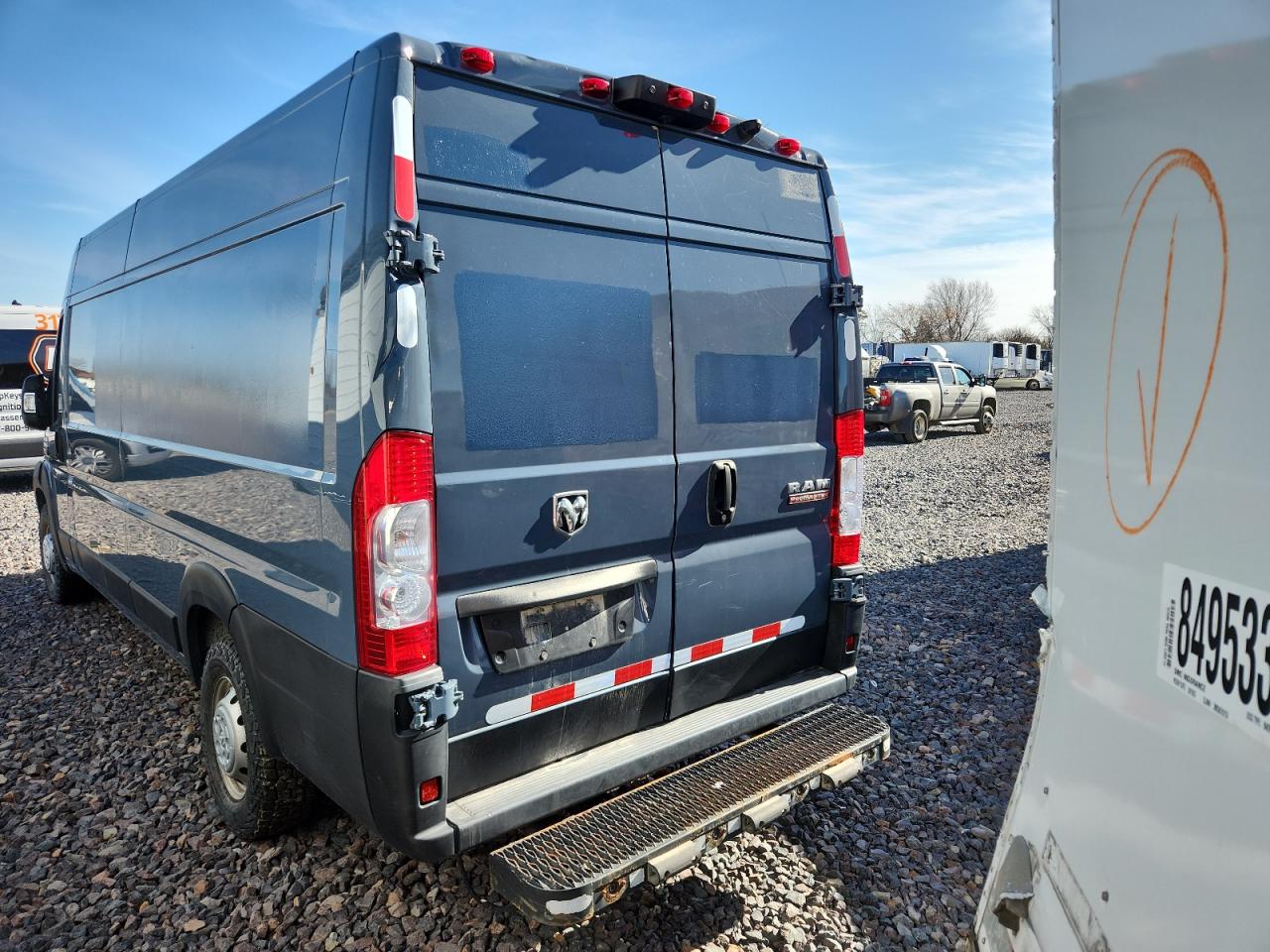 2021 Ram Promaster 3500 Delivery Van VIN: 3C6MRVJG1ME535486 Lot: 90797225