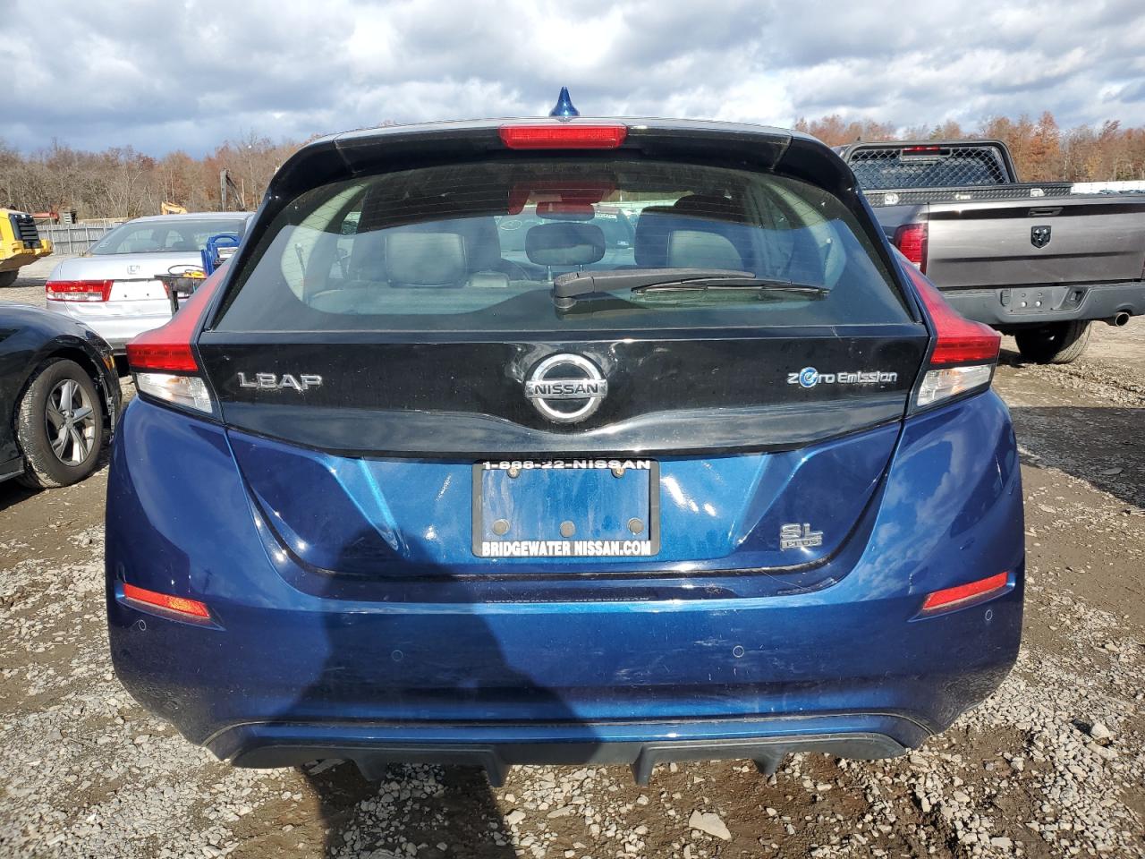 2021 Nissan Leaf Sl Plus VIN: 1N4BZ1DV2MC552880 Lot: 91485365