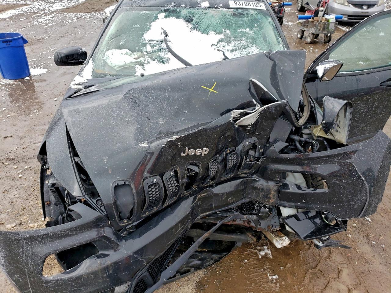 2016 Jeep Cherokee Sport VIN: 1C4PJMAB5GW292285 Lot: 93708105