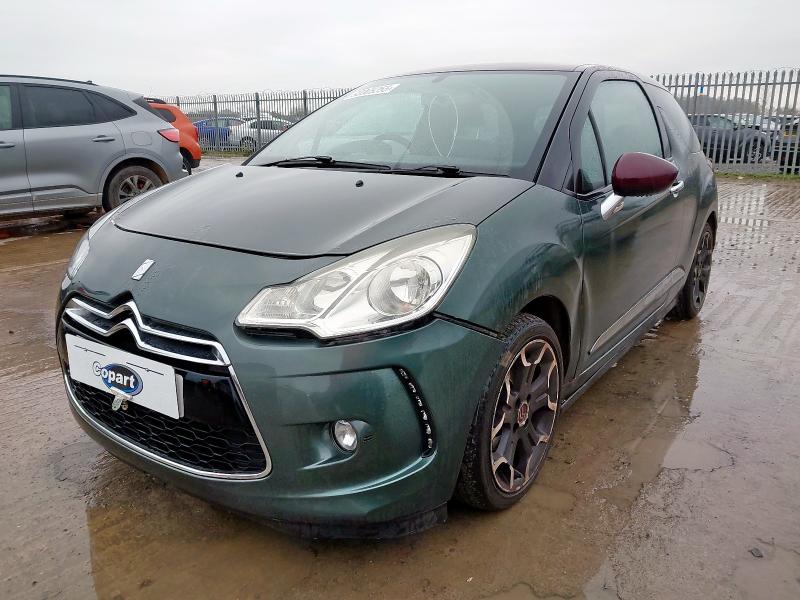 2012 CITROEN DS3 1.6 VTI 16V DSTYLE 3DR AUTO for sale at Copart YORK