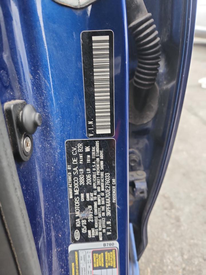 2018 Kia Forte Lx VIN: 3KPFK4A70JE276033 Lot: 91445235