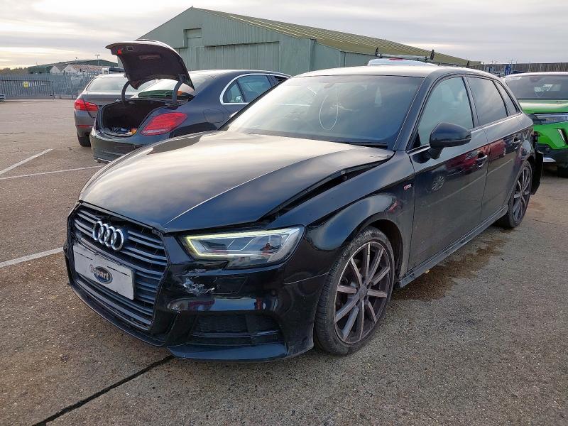 2017 AUDI A3 1.5 TFSI BLACK EDITION 5DR S TRONIC for sale at Copart NEWBURY