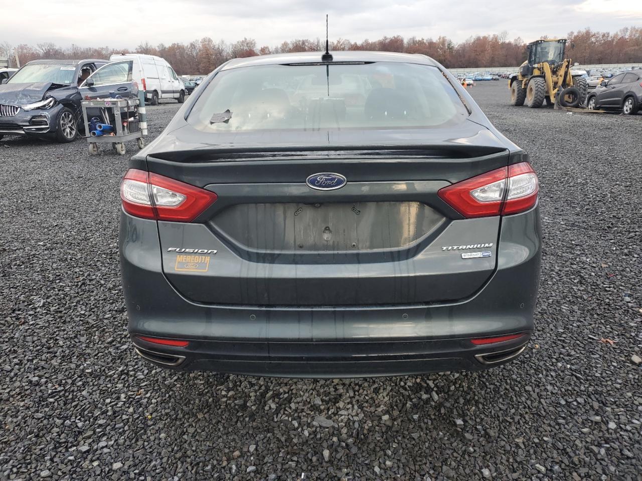 2015 Ford Fusion Titanium VIN: 3FA6P0D90FR156147 Lot: 91204375