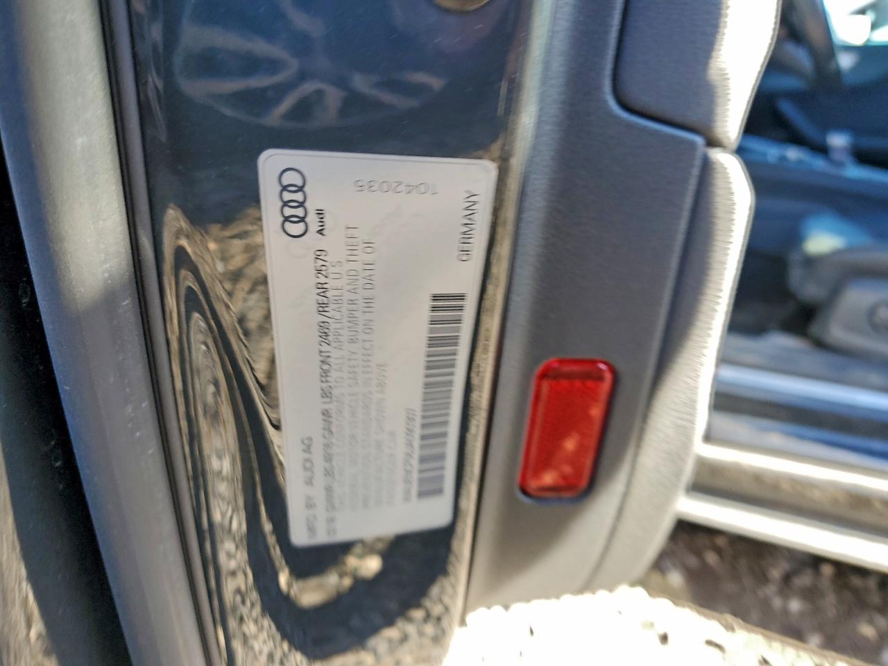 2018 Audi A5 Premium Plus S-Line VIN: WAUENCF56JA090307 Lot: 93678775