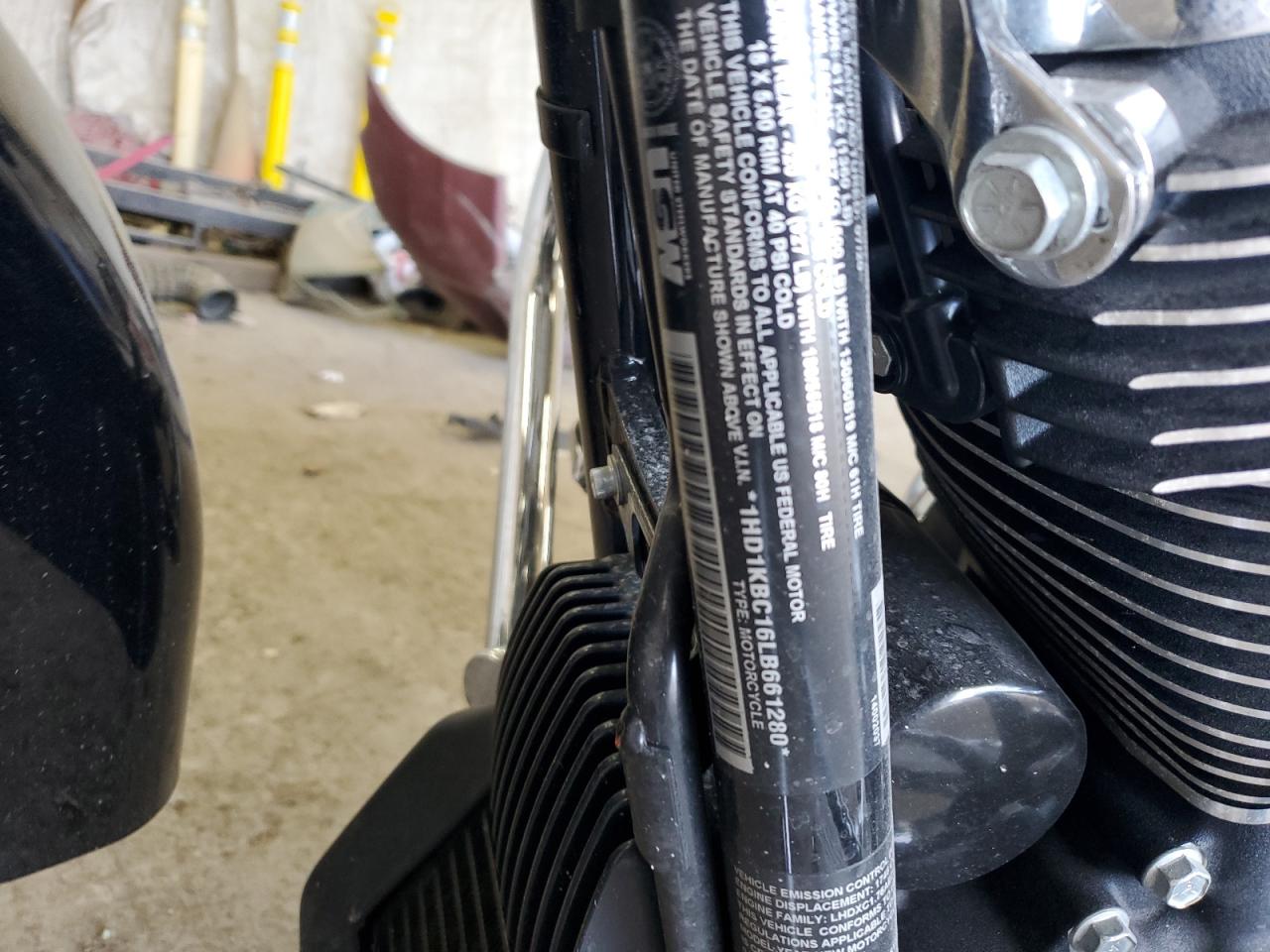 2020 Harley-Davidson Flhx VIN: 1HD1KBC16LB661280 Lot: 91638645