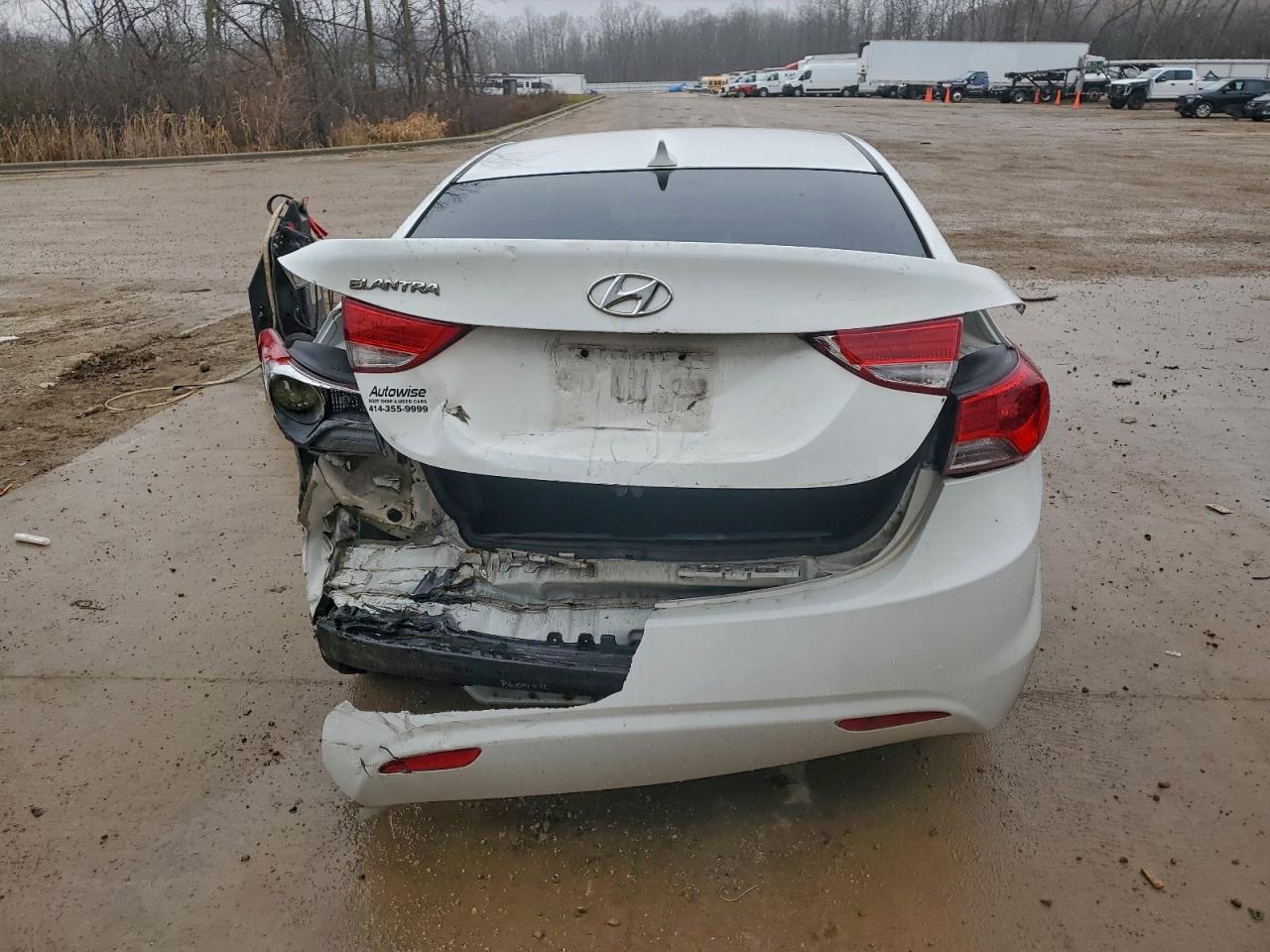 2013 Hyundai Elantra Gls VIN: 5NPDH4AE7DH403039 Lot: 91687465