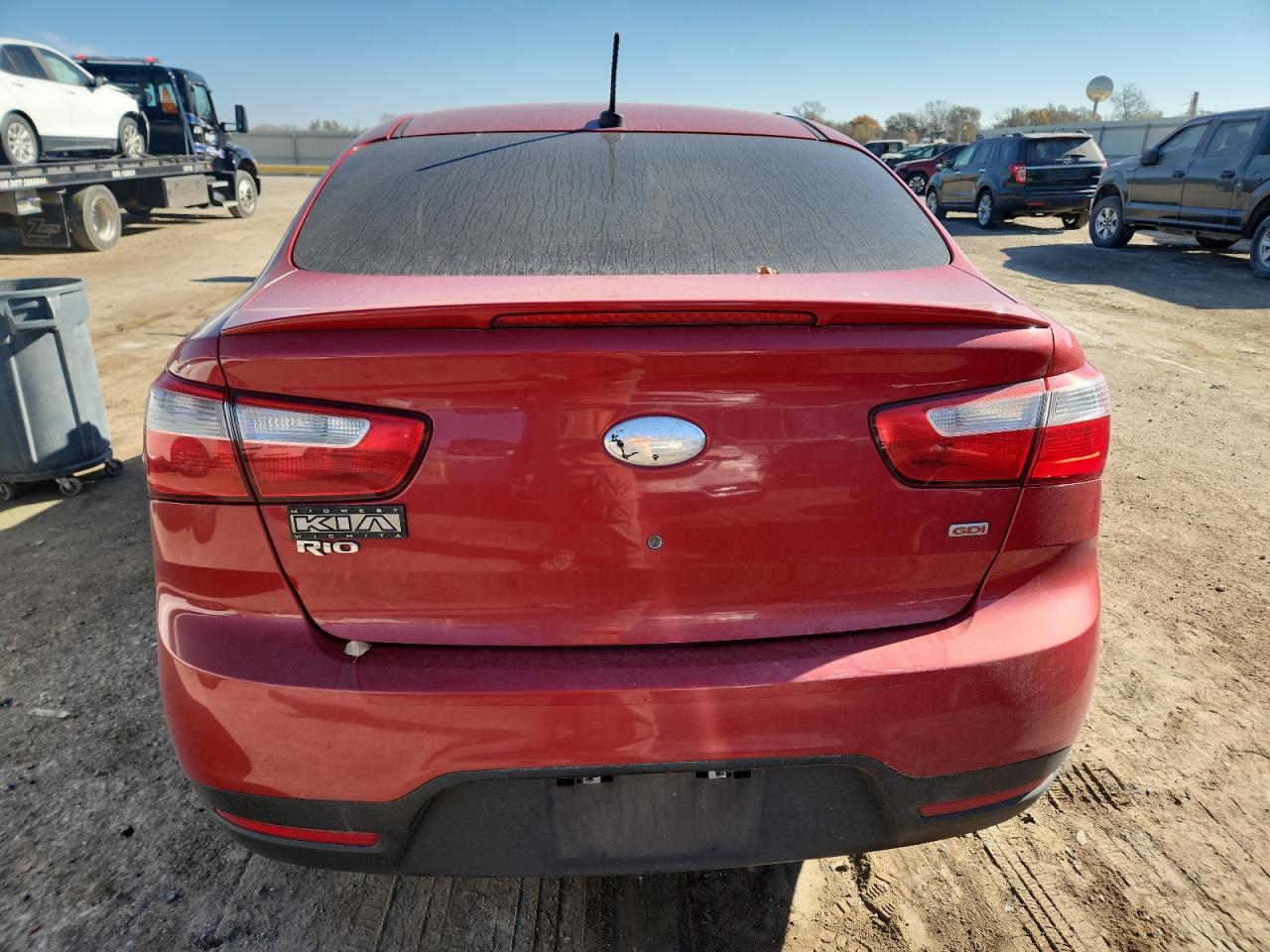 2014 Kia Rio Lx VIN: KNADM4A37E6338728 Lot: 92659205