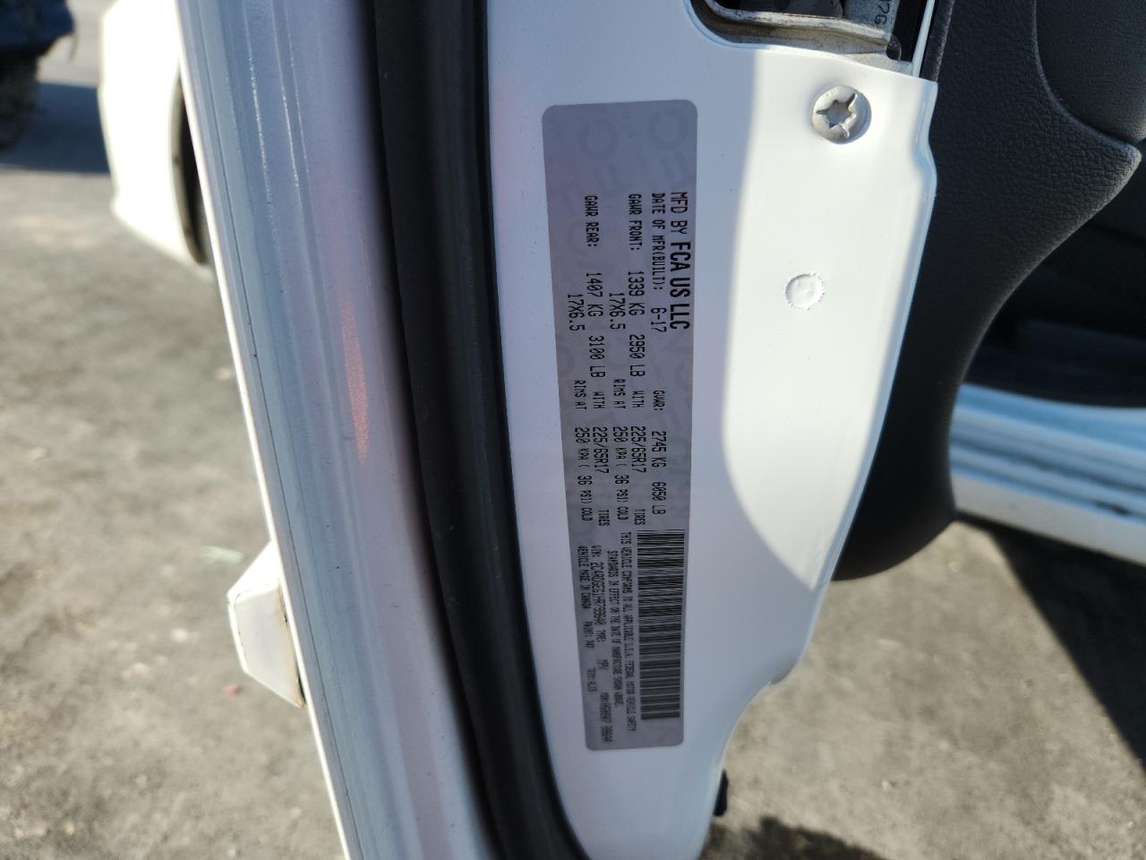 2017 Dodge Grand Caravan Gt VIN: 2C4RDGEG1HR799640 Lot: 92442985