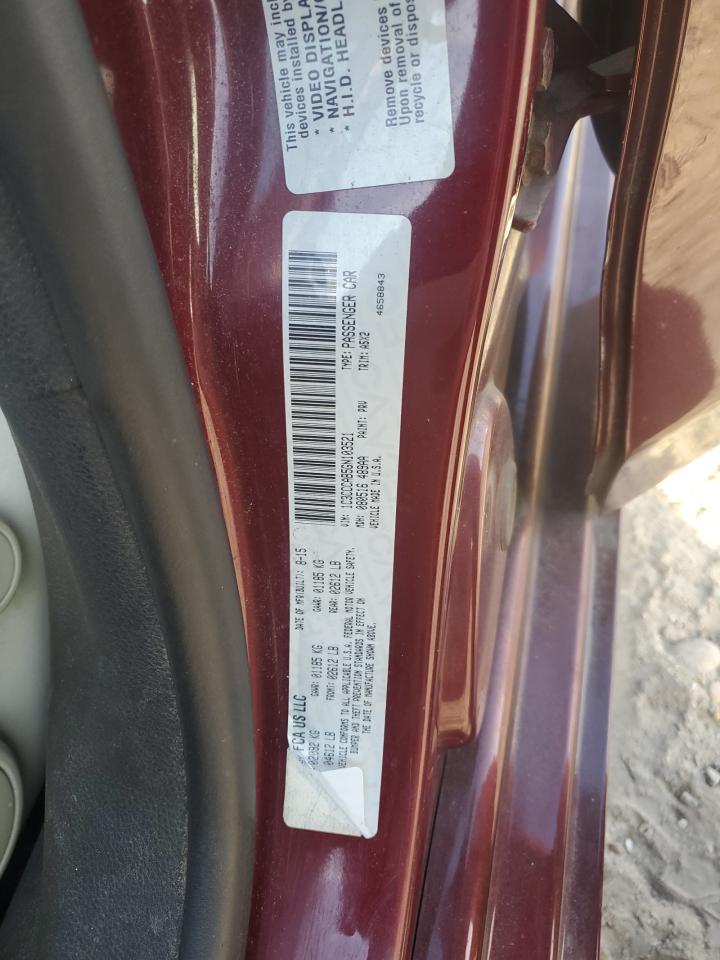 2016 Chrysler 200 Limited VIN: 1C3CCCAB5GN103521 Lot: 92826325