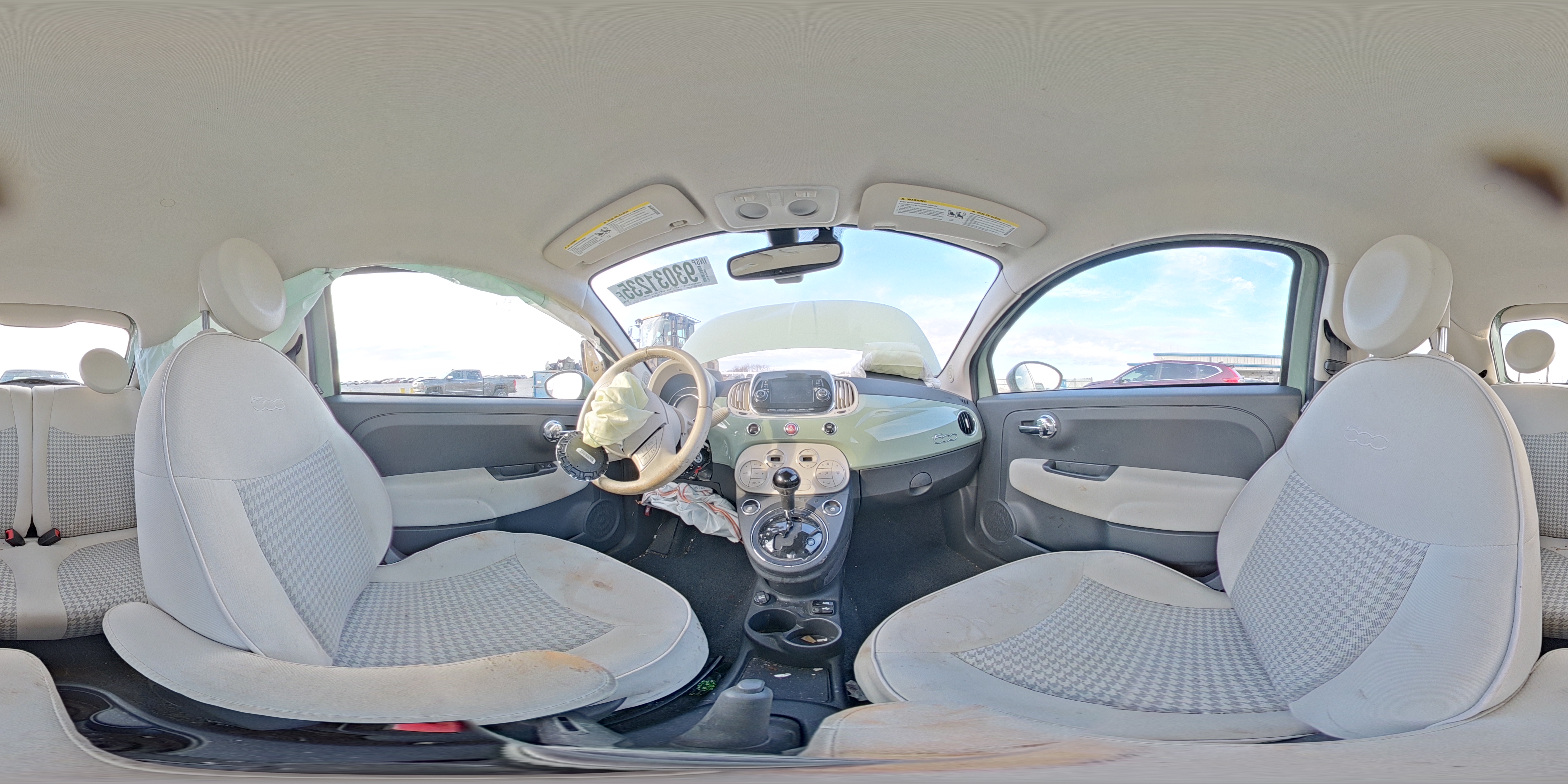 2017 Fiat 500 Pop VIN: 3C3CFFKRXHT659264 Lot: 93031235