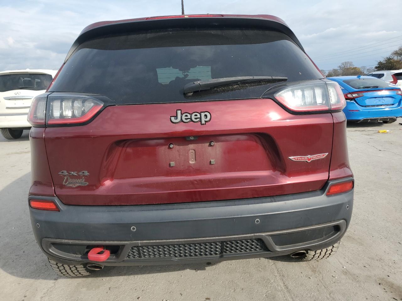 2019 Jeep Cherokee Trailhawk VIN: 1C4PJMBX0KD401301 Lot: 91706215