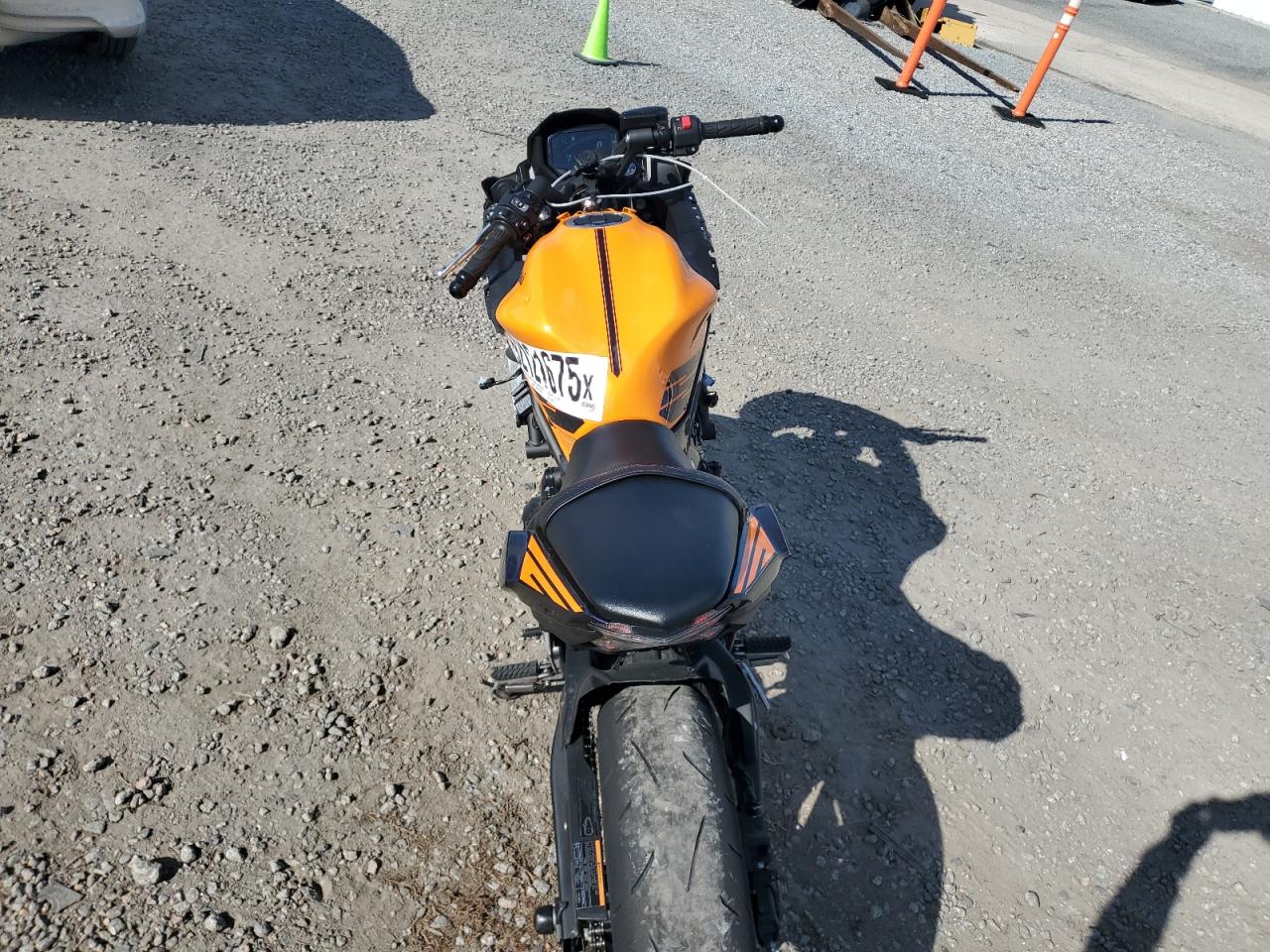 2025 Kawasaki Ex650 P VIN: ML5EXEP13SDAF9061 Lot: 92121675