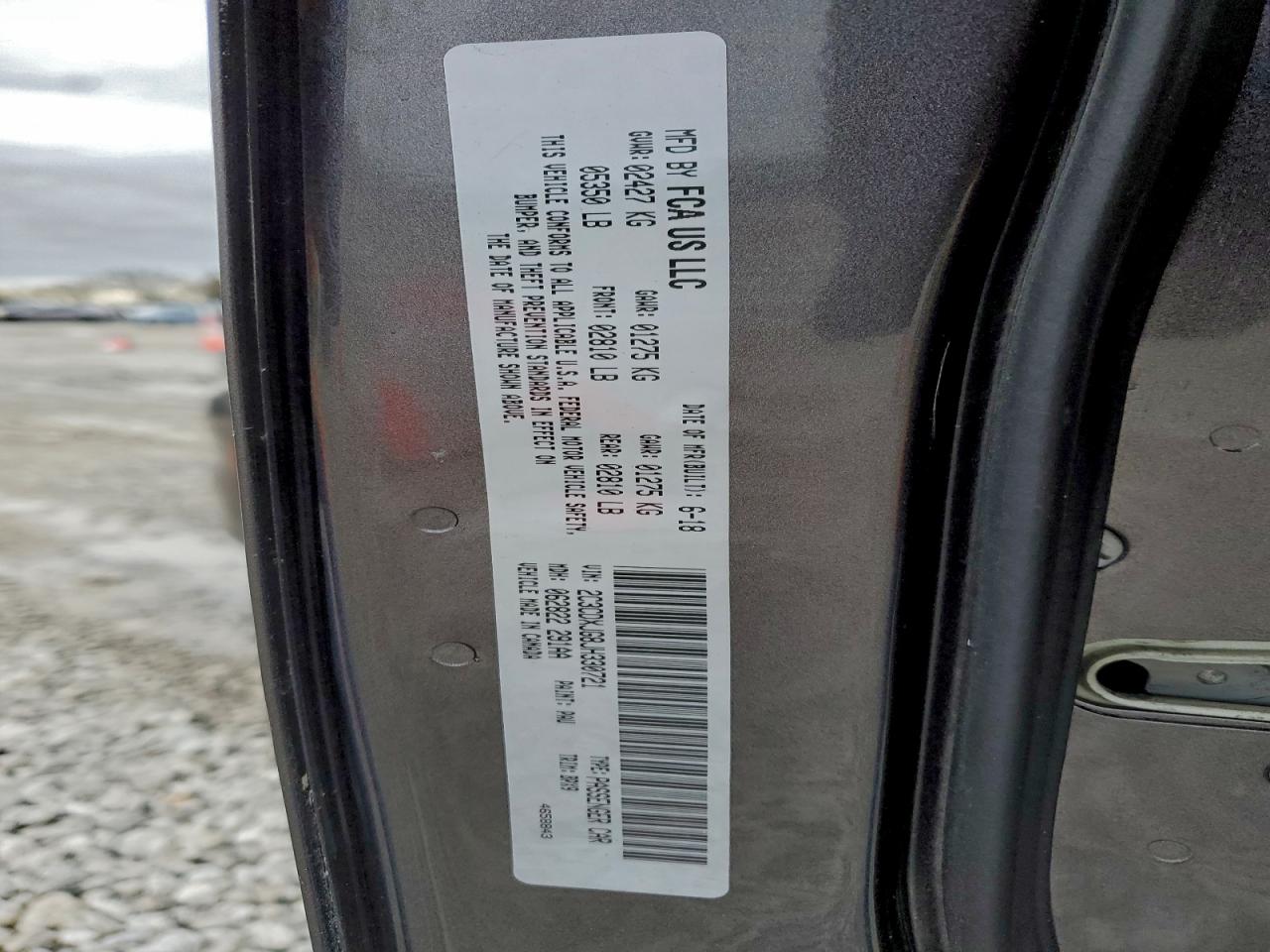 2018 Dodge Charger Gt VIN: 2C3CDXJG8JH330721 Lot: 94717235