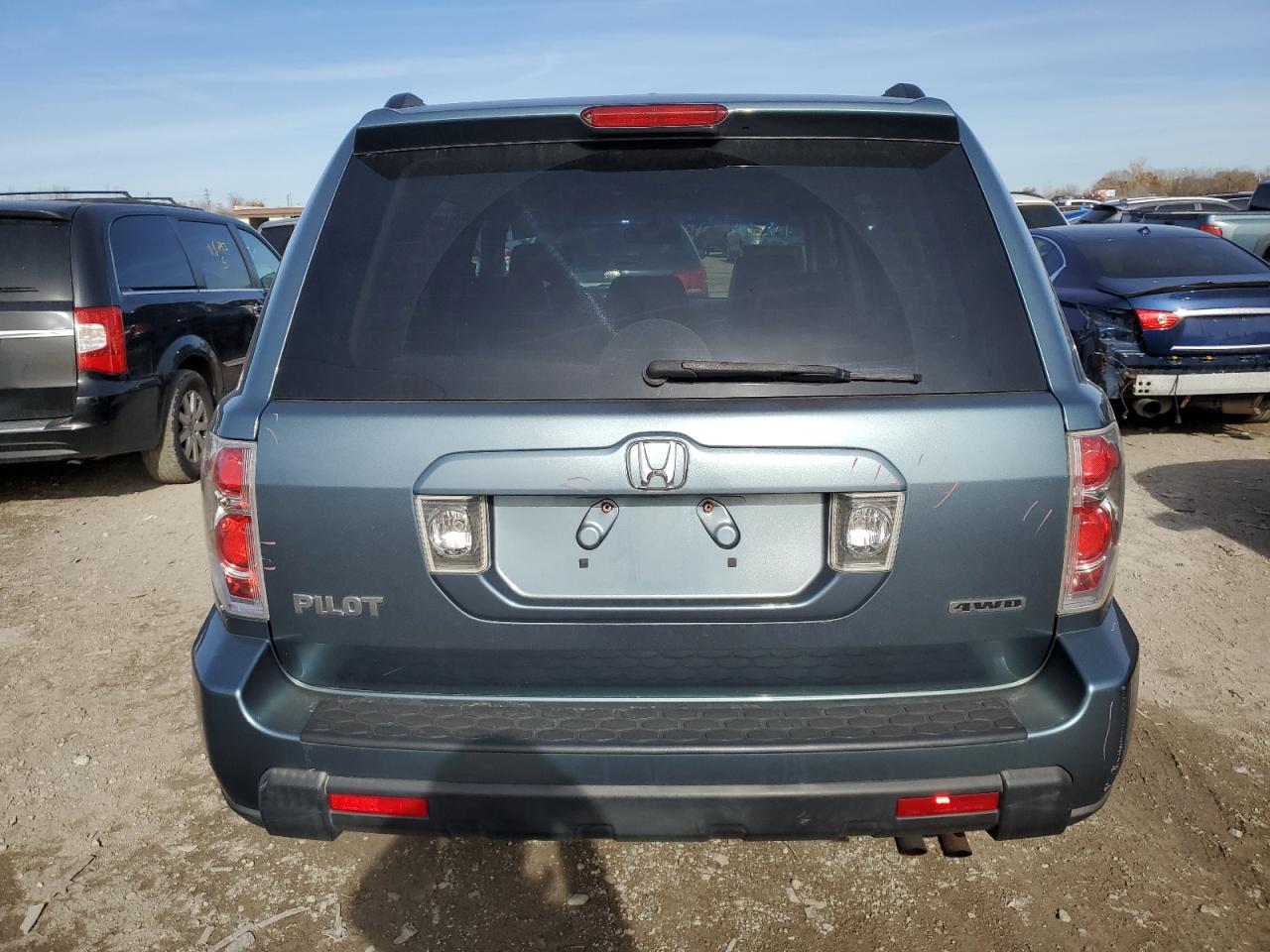 2006 Honda Pilot Ex VIN: 2HKYF18606H511042 Lot: 92104255