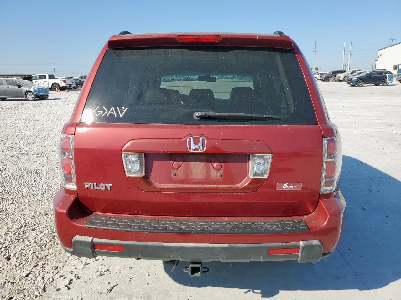 2006 Honda Pilot Ex VIN: 5FNYF28536B019682 Lot: 92078855