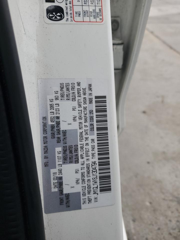 2018 Mazda 6 Grand Touring Reserve VIN: JM1GL1WY8J1304794 Lot: 91481745