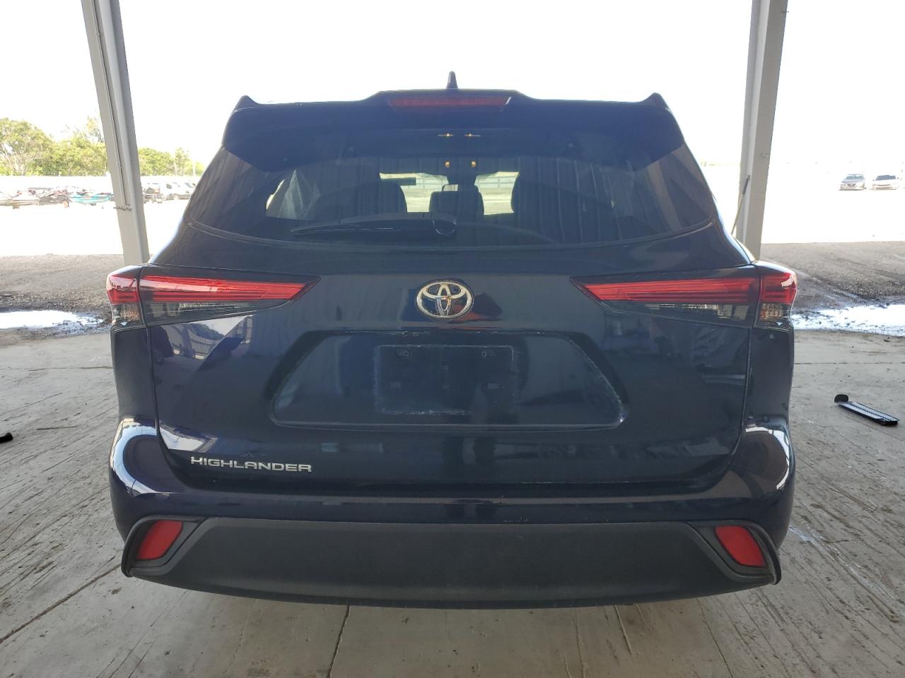 2021 Toyota Highlander L VIN: 5TDCZRAH6MS535526 Lot: 92065085