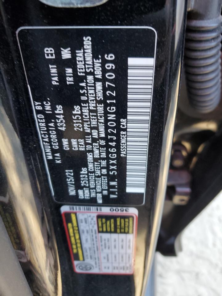 2022 Kia K5 Gt Line VIN: 5XXG64J20NG127096 Lot: 92827955