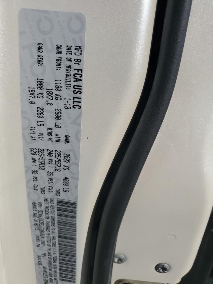 2018 Jeep Compass Limited VIN: 3C4NJDCB5JT281014 Lot: 92588125